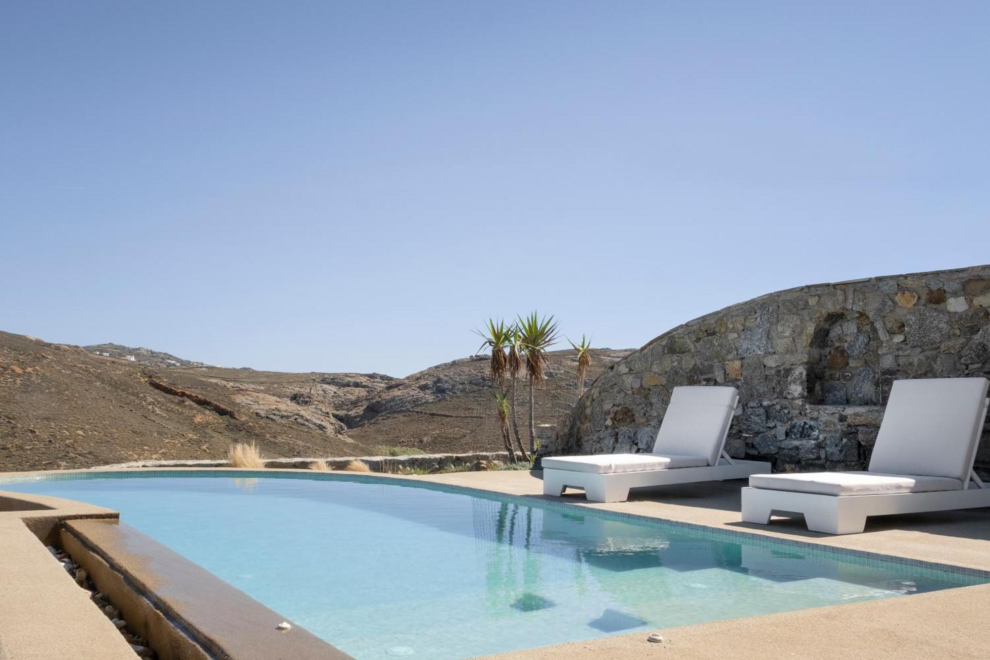 Mykonos Residence Villas & Suites Merchia Beach Ngoại thất bức ảnh