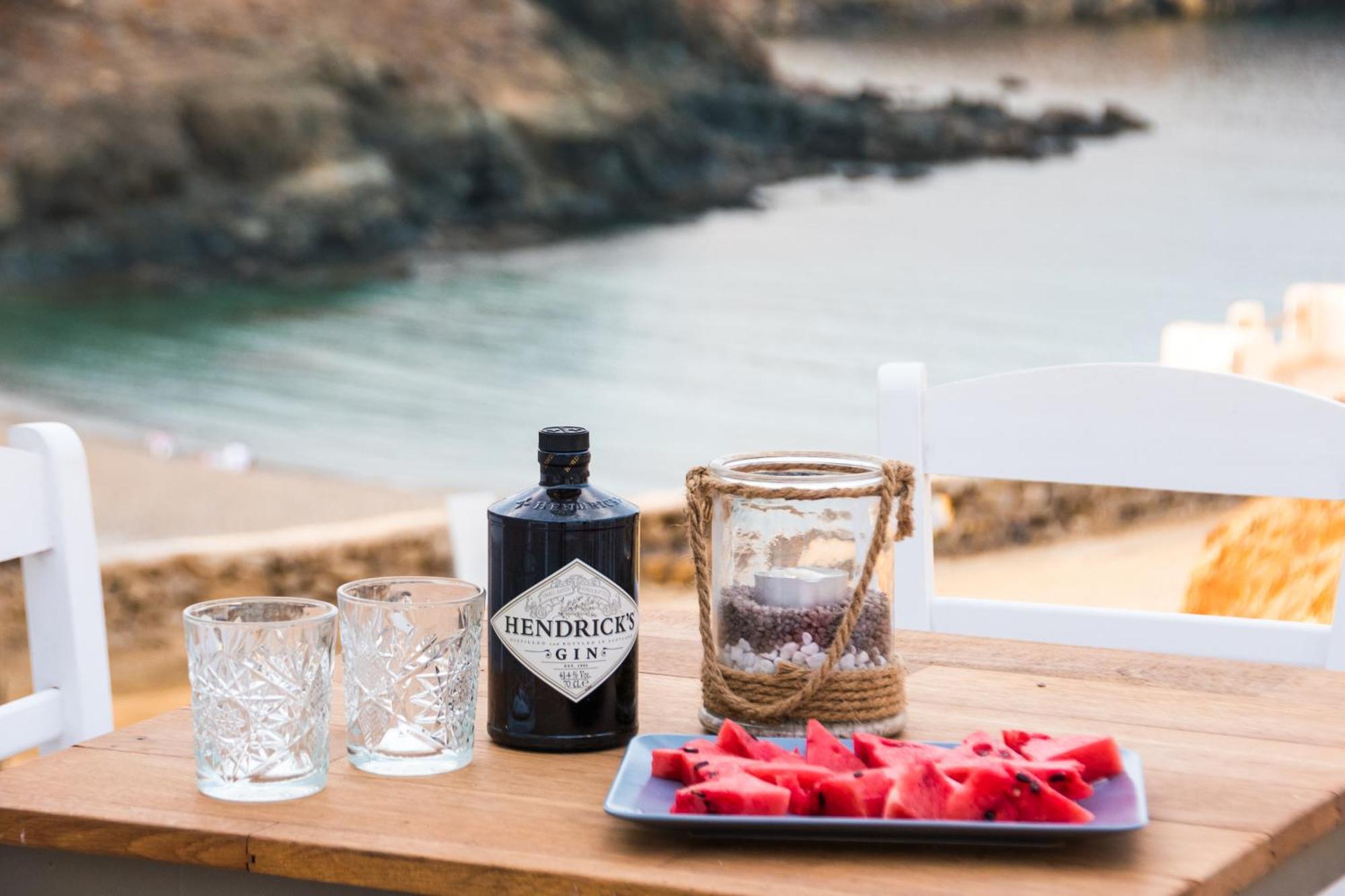 Mykonos Residence Villas & Suites Merchia Beach Ngoại thất bức ảnh