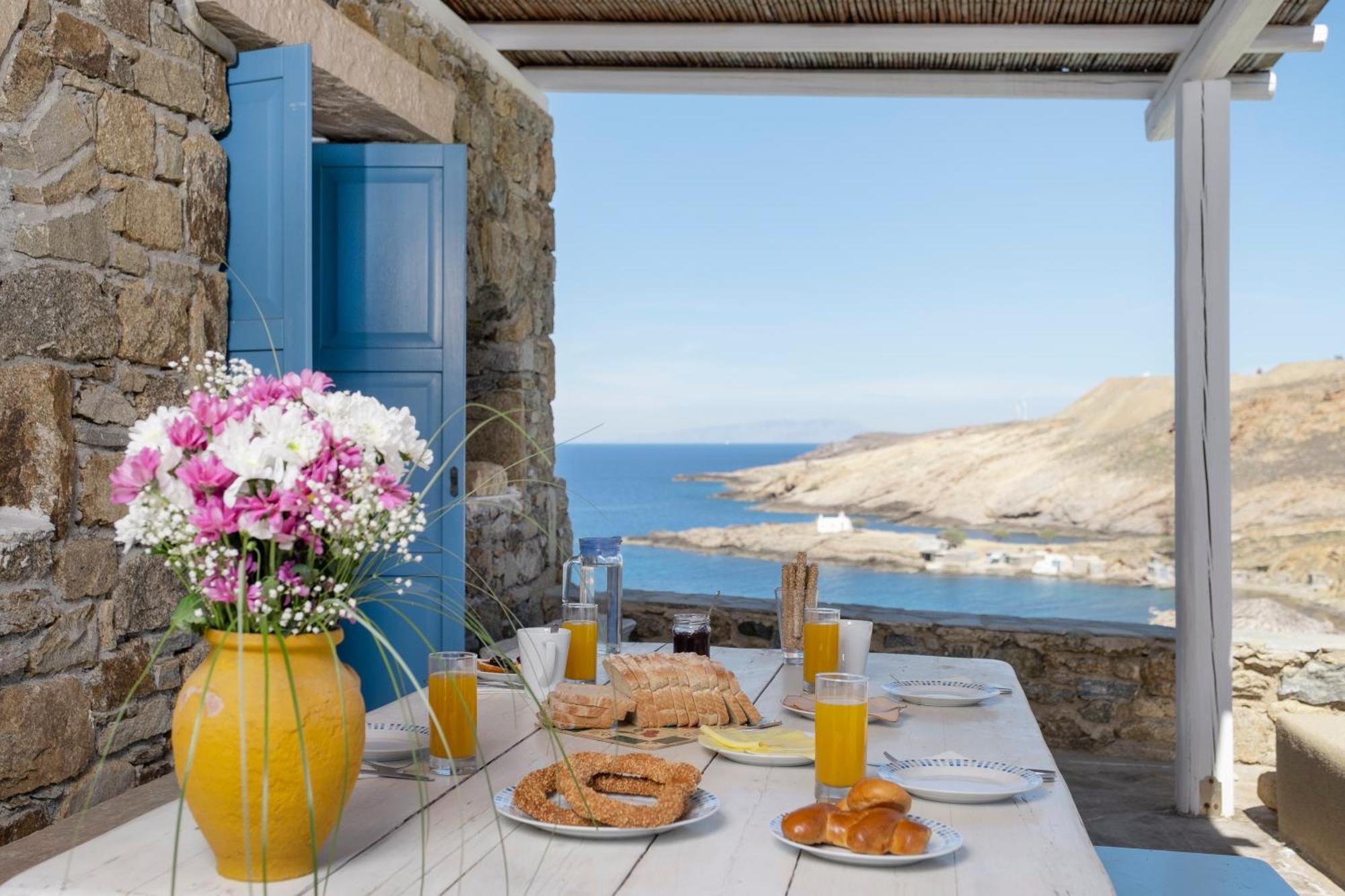 Mykonos Residence Villas & Suites Merchia Beach Ngoại thất bức ảnh