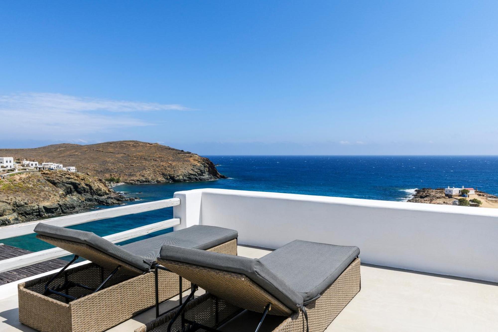 Mykonos Residence Villas & Suites Merchia Beach Ngoại thất bức ảnh