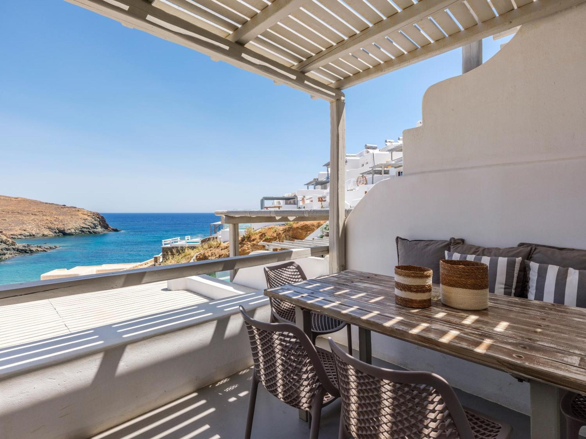 Mykonos Residence Villas & Suites Merchia Beach Ngoại thất bức ảnh
